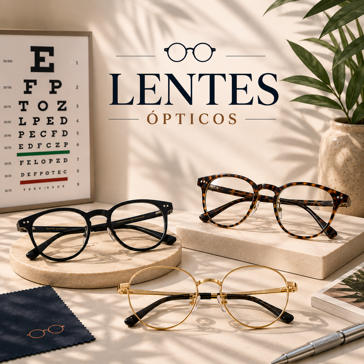 Todos los lente óptico