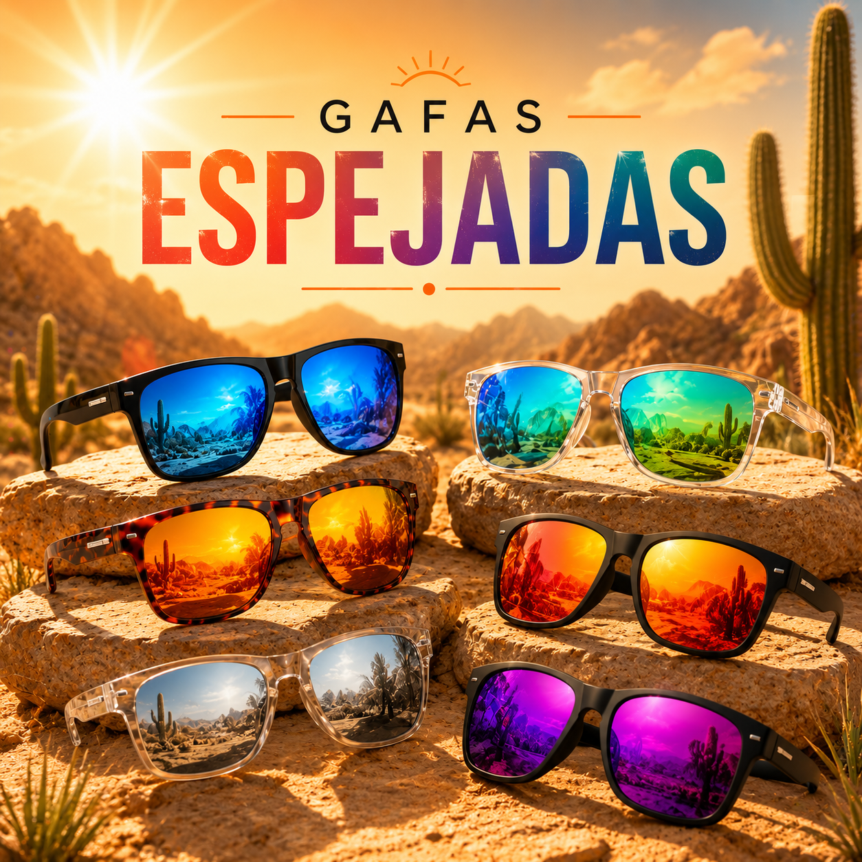 Gafas espejadas