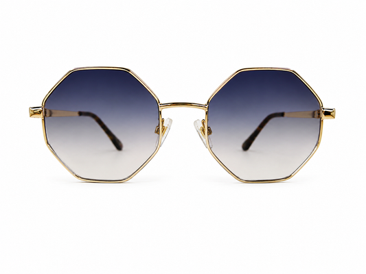 Iconic Gold - Geometría dorada, estilo inolvidable.