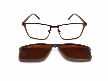 Brown Legacy Duo - Elegancia café para miradas con legado.