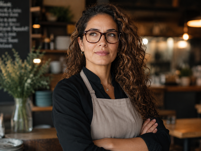 Moka Élégance - Encanto profesional con esencia artística.
