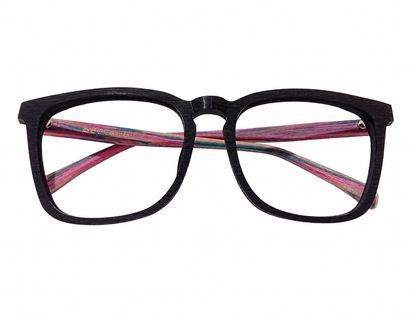 Midnight Palette — Elegancia negra con pinceladas de color.