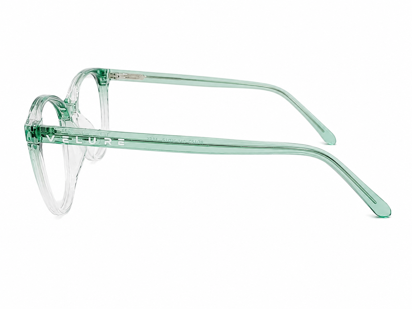 Mint Amelie - Transparencia menta con estilo natural.
